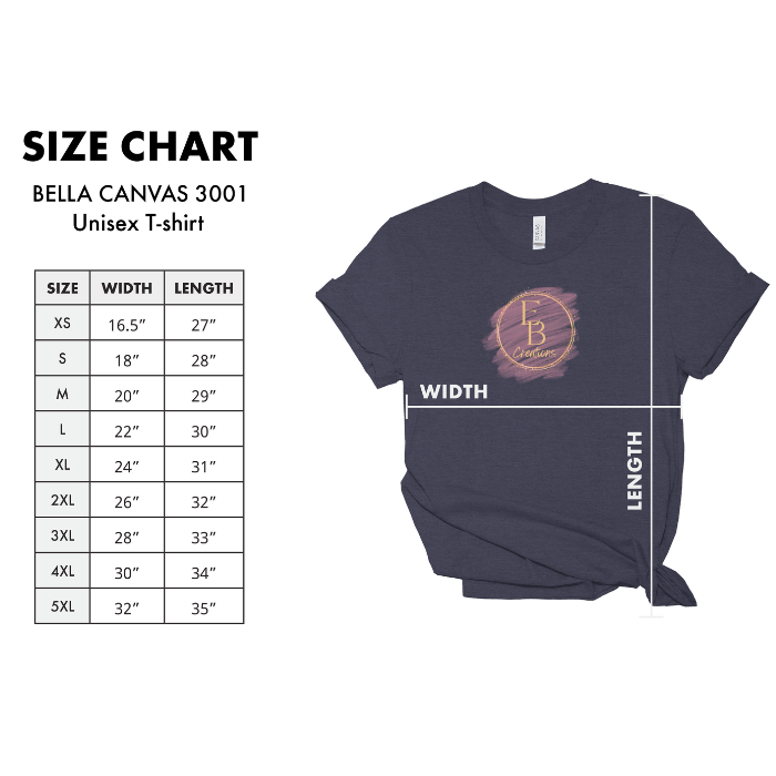 Eb Creations Size Chart 