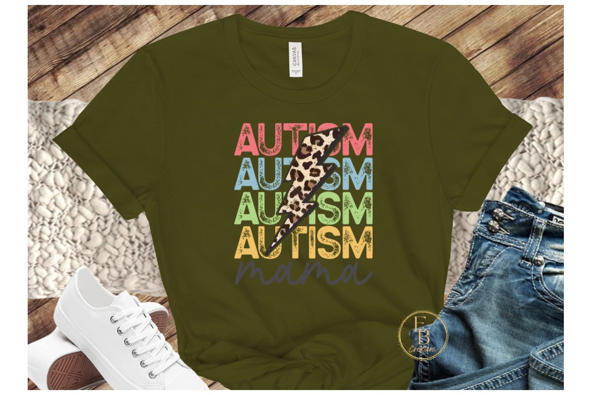 Autism Mom Shirt | Autism Awareness Proud Mama Tee