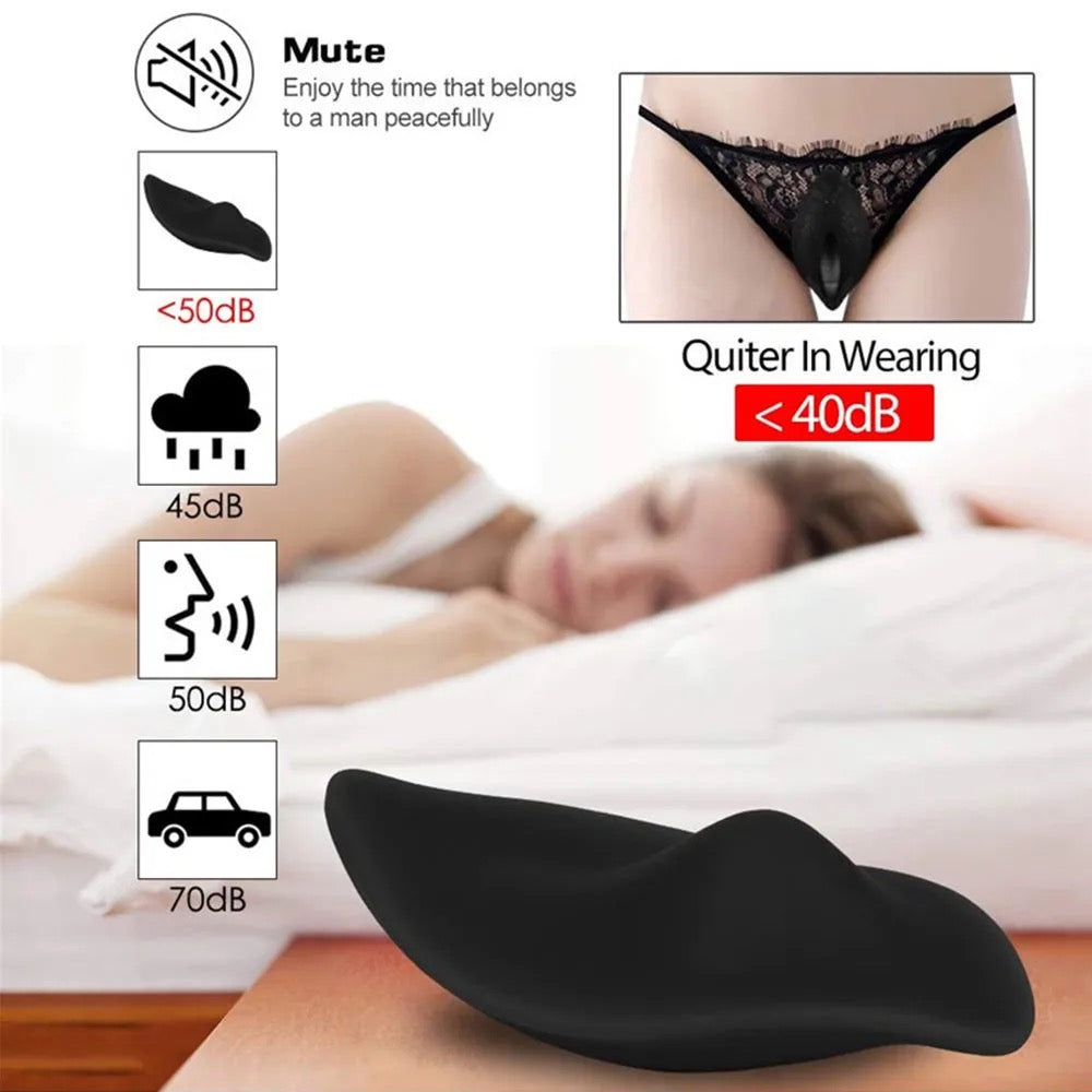 Women's Wearable Wireless Panty Vibrator, Clitoris Stimulation