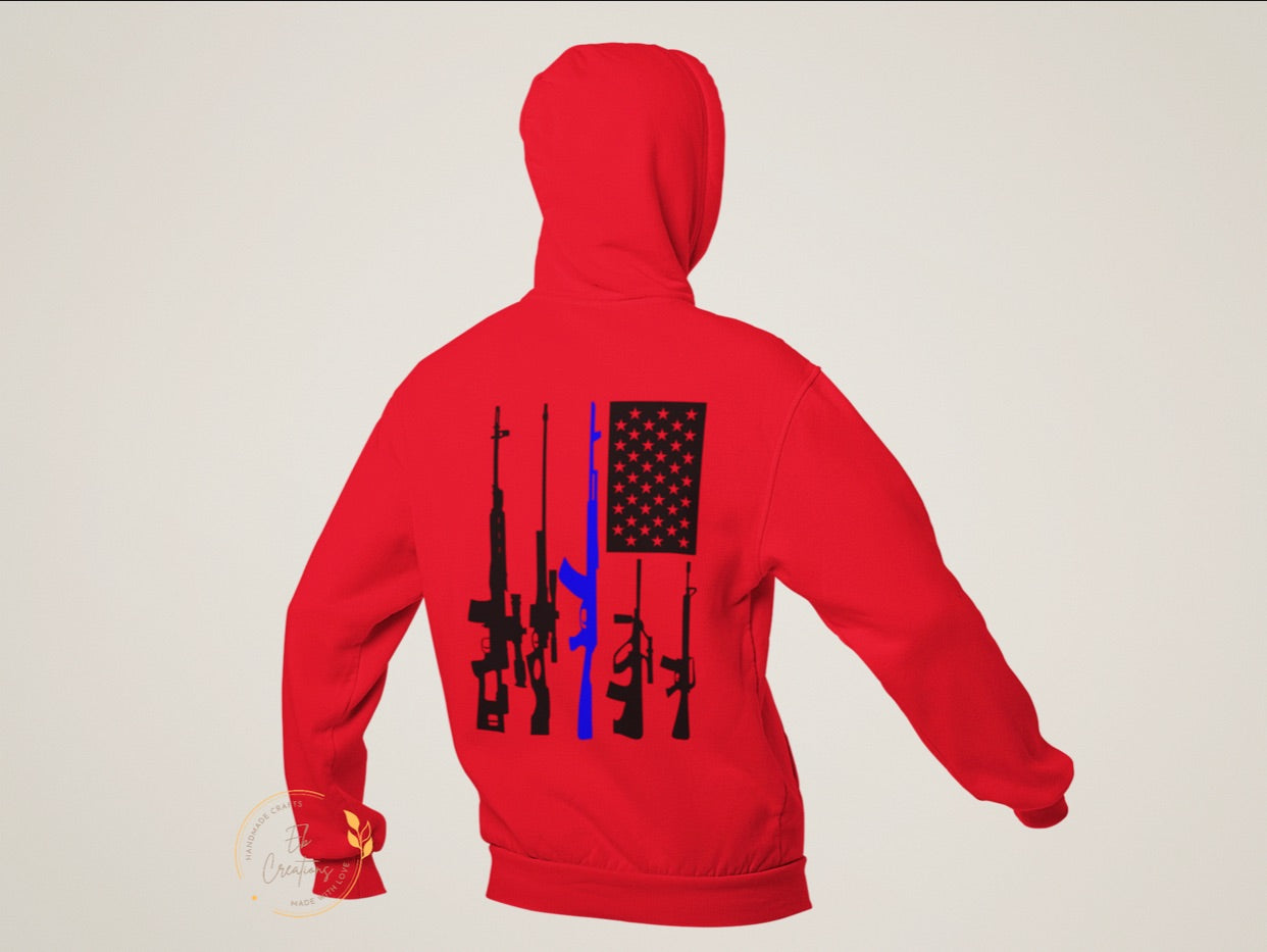 2nd Amendment Hoodie | Sweatshirt| Unisex - Eb Creations Sweater 2nd Amendment Hoodie | Sweatshirt| Unisex