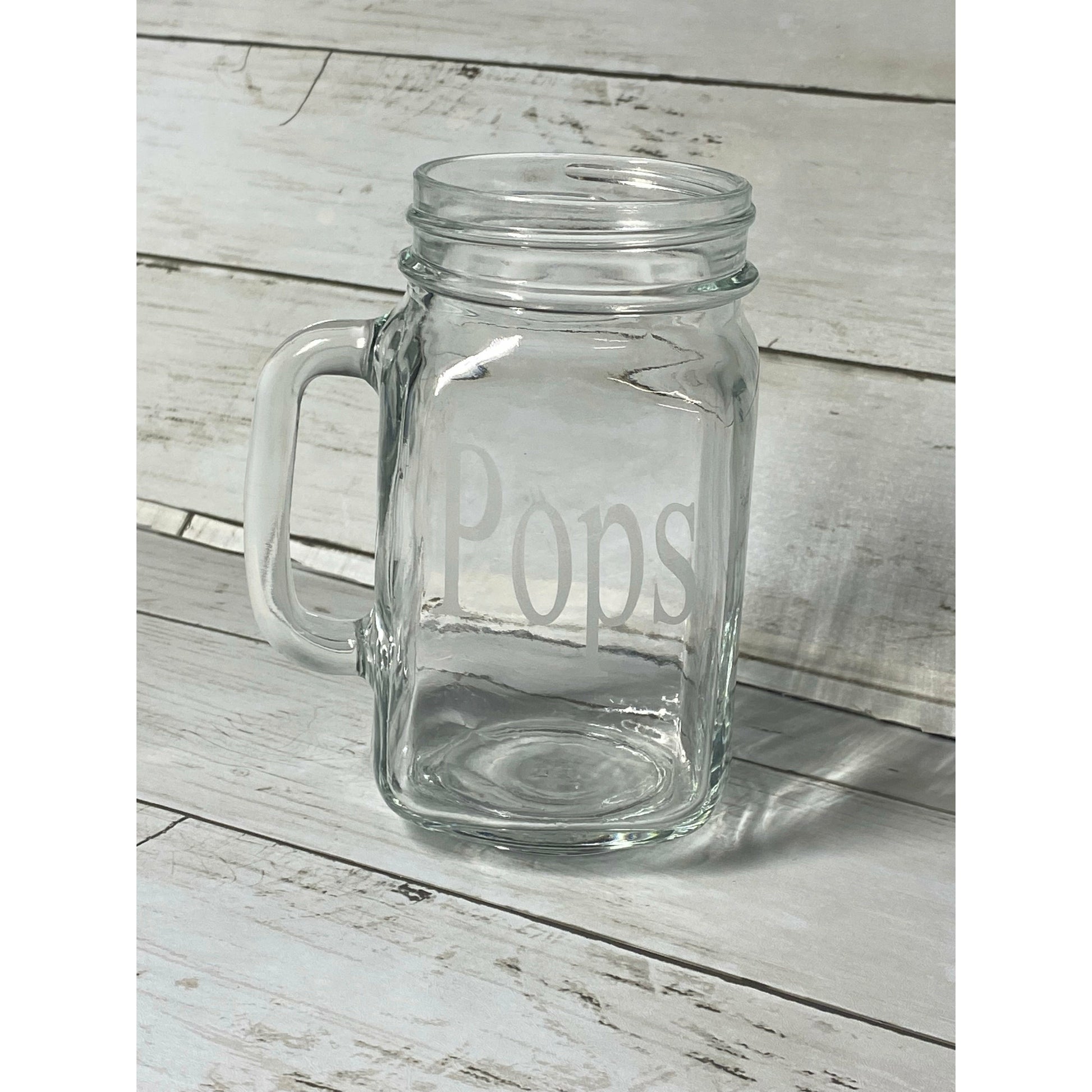 Country Glass Pint Jar - Eb Creations Country Glass Pint Jar