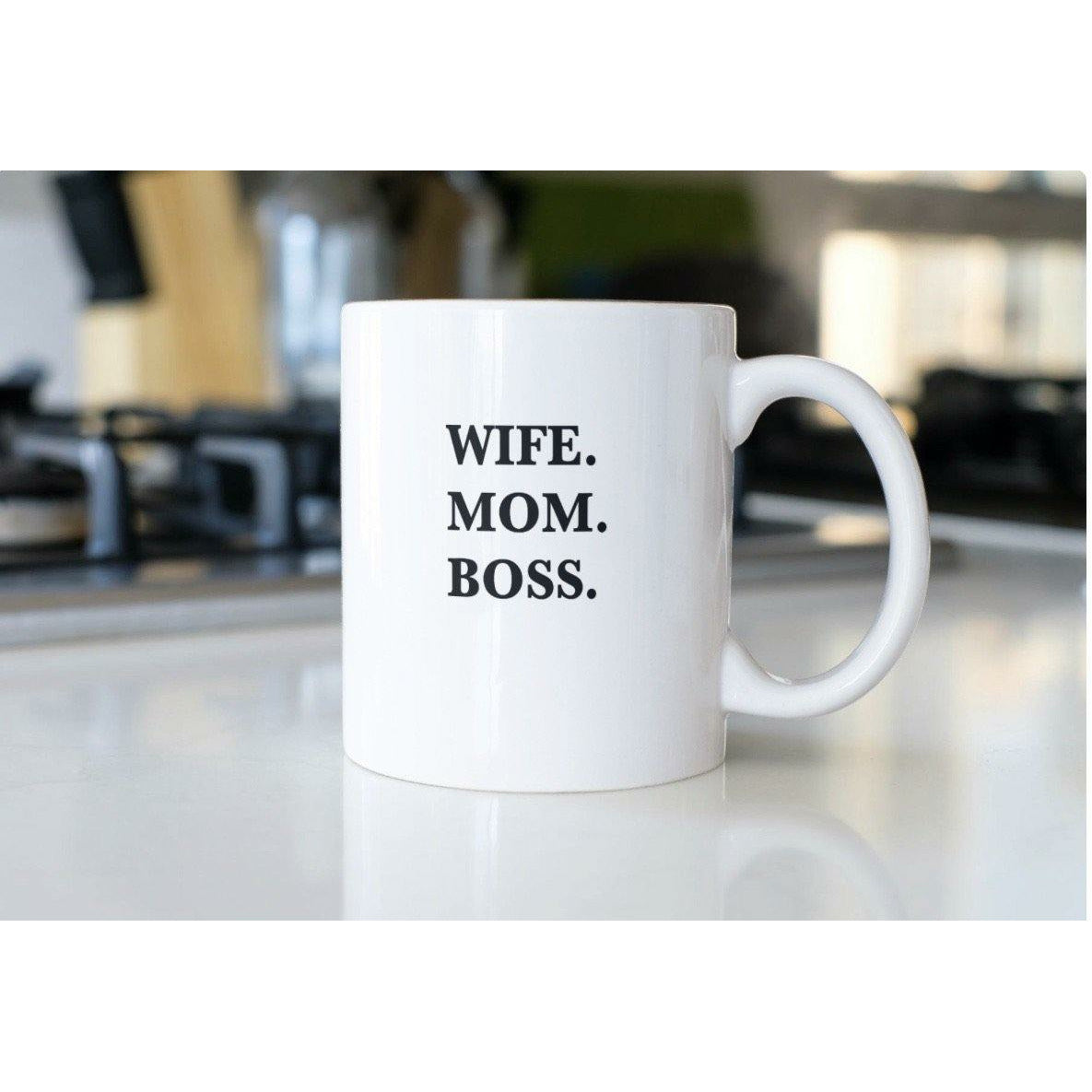 Wife Mom Boss mug - Eb Creations Wife Mom Boss mug