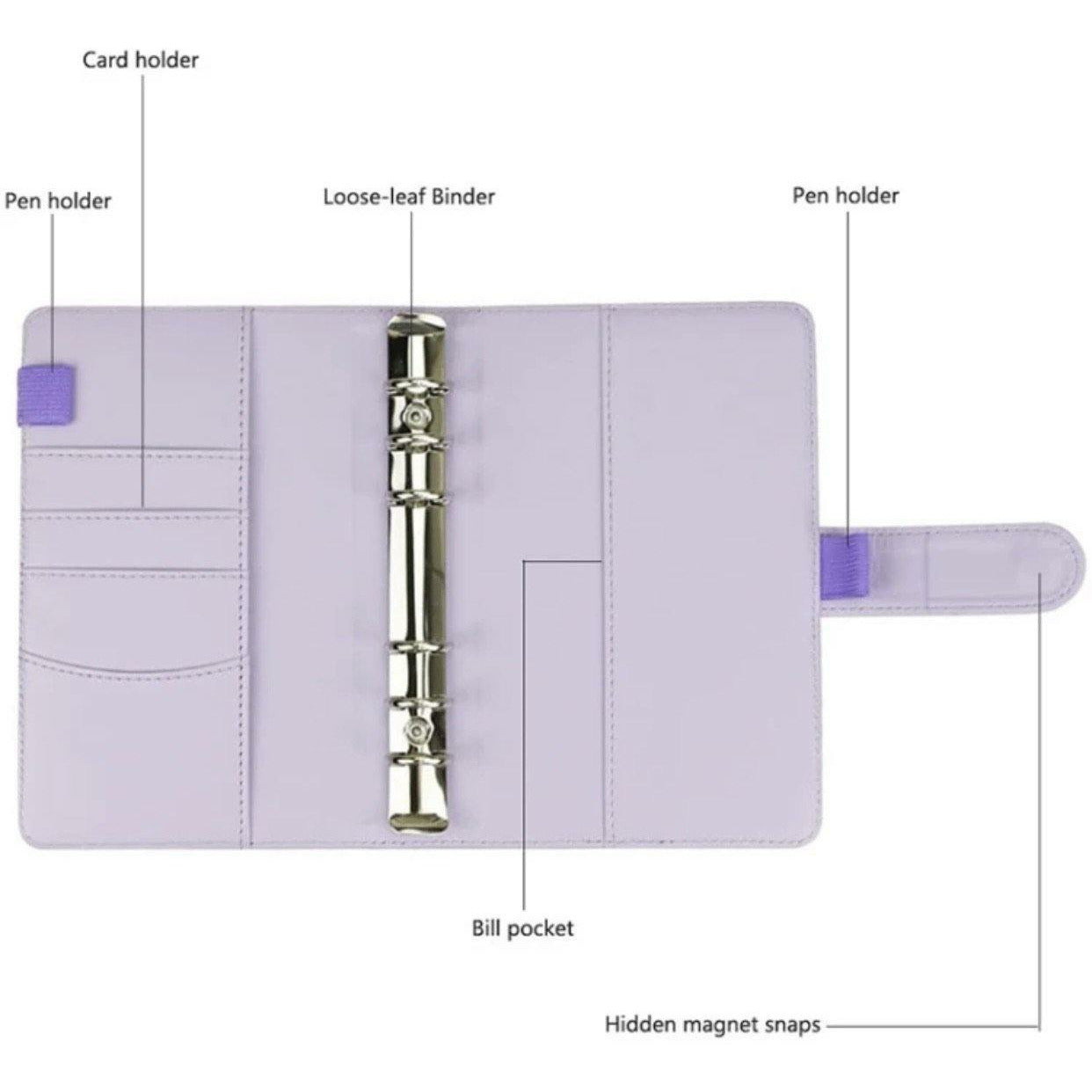 Cash Envelope Binder system - Eb Creations Binders Cash Envelope Binder system