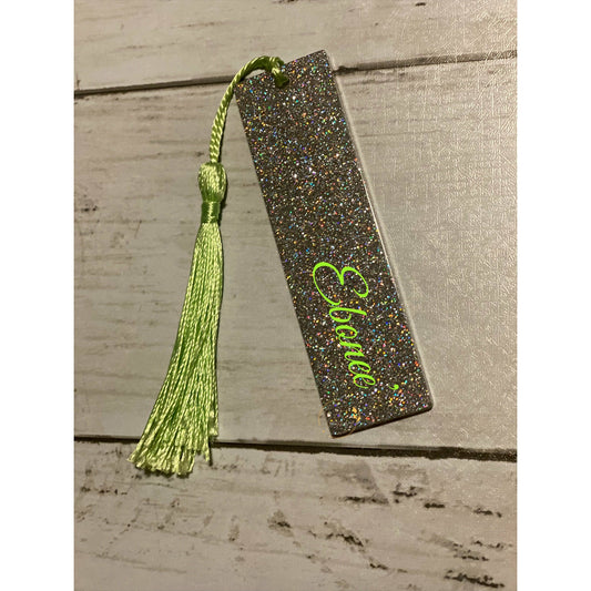 Personalized | Resin | Glitter bookmark| Readers - Eb Creations Bookmarks Personalized | Resin | Glitter bookmark| Readers