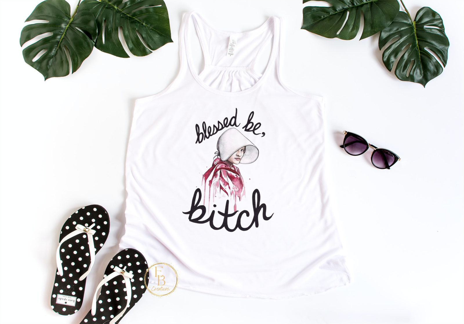 Blessed be Bitch graphic T-shirt | Funny Tee for daily wear - Eb Creations Blessed be Bitch graphic T-shirt | Funny Tee for daily wear